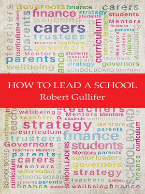 cover image of How to Lead a School